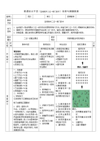 初中体育人教版七年级全一册第三章 足球教学设计及反思