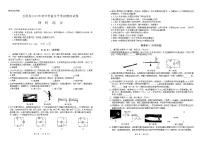 2025年6月贵州省铜仁市玉屏县九年级三模测试  理综试卷+答案