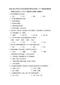 2020-2021学年辽宁省辽阳市灯塔市七年级（下）期末生物试卷  解析版