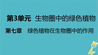 苏教版七年级上册第三节 绿化，我们共同的行动课堂教学课件ppt