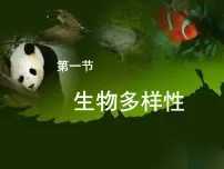 初中生物苏教版八年级上册第一节 生物多样性教学演示ppt课件