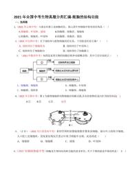 2021年全国中考生物真题分类汇编：细胞的结构和功能专项复习解析版