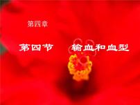 初中生物人教版 (新课标)七年级下册第四节 输血与血型教学课件ppt