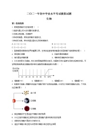 精品解析：2021年山东省枣庄滕州市、山亭区中考一模生物试题（解析版+原卷版）