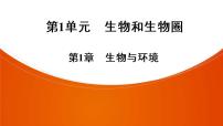 2021中考广东专用生物一轮知识点复习第1单元 第1章　生物与环境 课件