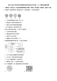 2021-2022学年河北省秦皇岛市青龙县七年级（上）期末生物试卷   解析版