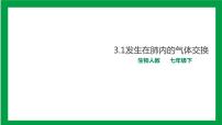 生物第四单元 生物圈中的人第三章 人体的呼吸第二节 发生在肺内的气体交换图片课件ppt