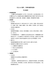 考点10 藻类、苔藓和蕨类植物（解析版）-2022年生物中考一轮过关讲练（人教版）