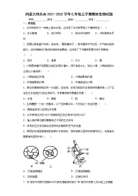 内蒙古包头市2021-2022学年七年级上学期期末生物试题（word版含答案）