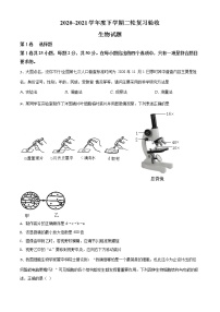 精品解析：2021年山东省临沂市临沭县中考二练生物试题（解析版+原卷版）