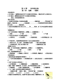 苏科版七年级下册第1节 鸟类导学案