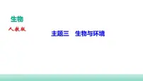 2022年中考生物二轮复习考点讲练主题三生物与环境课件(福建专用)