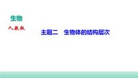 2022年中考生物二轮复习考点讲练主题二生物体的结构层次课件（福建专用）