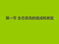 生物八年级下册第一节 生态系统的组成和类型教课课件ppt