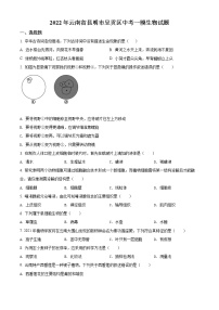 2022年云南省昆明市呈贡区中考一模生物试题