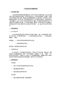 苏教版七年级下册第一节 人体泌尿系统的组成教案设计