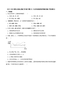 北师大版八年级下册第3节  生态系统的结构和功能优秀一课一练