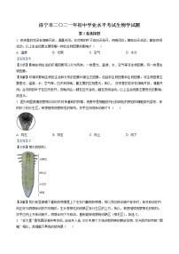 2021年山东省济宁市中考生物试题（解析版）