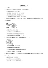 2021年山东省中考生物真题汇编 生物圈中的人解析版