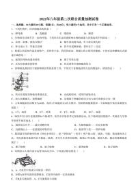 2022年河南省焦作市中考二模生物试题(含答案)