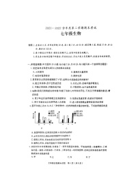 广东省茂名市电白区2021-2022学年七年级第二学期期末考试生物试题（含答案）