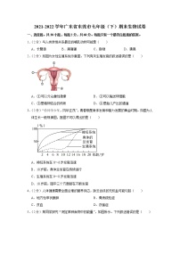 广东省东莞市2021-2022学年七年级下学期期末生物试卷(word版含答案)