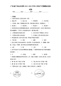 广东省广州市天河区2021-2022学年七年级下学期期末生物试题(word版含答案)