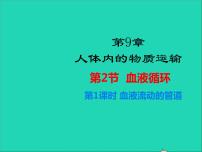 生物北师大版第四单元 生物圈中的人第9章 人体内的物质运输第2节 血液循环教学课件ppt