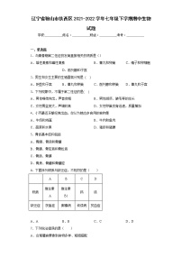 辽宁省鞍山市铁西区2021-2022学年七年级下学期期中生物试题(含答案)