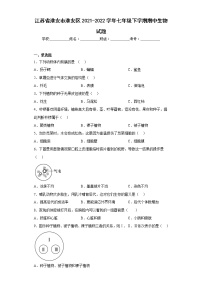 江苏省淮安市淮安区2021-2022学年七年级下学期期中生物试题(含答案)