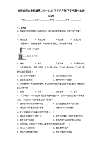 陕西省西安市临潼区2021-2022学年八年级下学期期中生物试题(含答案)