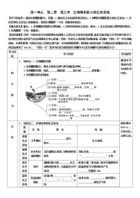 初中生物人教版 (新课标)七年级上册第三节  生物圈是最大的生态系统学案