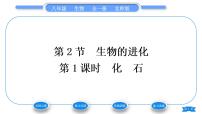 初中生物北师大版八年级下册第七单元 生命的演化第21章 生命的发生和发展第2节 生物的进化习题课件ppt