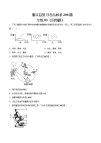 【期末题型专练】人教版生物七年级上学期 期末必刷200题-题型03（识图题）