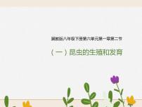 初中生物冀教版八年级下册第二节  动物的生殖和发育精品ppt课件