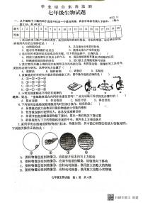 山东省枣庄市薛城区2022-2023学年七年级上学期期中考试生物试题