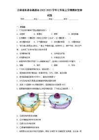 吉林省长春市德惠市2022-2023学年七年级上学期期末生物试题(含答案)