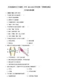 吉林省榆树市八号镇第二中学2022-2023学年八年级上学期期末生物试题