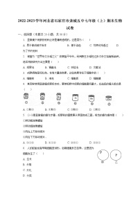 河北省石家庄市栾城区第五中学2022-2023学年七年级上学期期末生物试题(含答案)