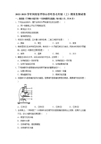 河南省平顶山市叶县2022-2023学年七年级上学期期末生物试卷