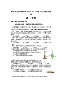 广东省汕头市龙湖实验中学2022-2023学年八年级下学期期中生物试题
