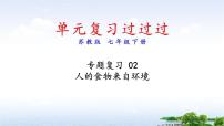 单元复习02 人的食物来自环境（复习课件）——2022-2023学年人教版生物七年级下册单元综合复习