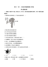 单元复习04 人体内废物排入环境（单元检测卷）——2022-2023学年人教版生物七年级下册单元综合复习（原卷版+解析版）