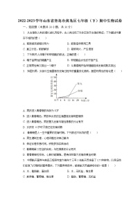 2022-2023学年山东省青岛市黄岛区七年级（下）期中生物试卷（含解析）