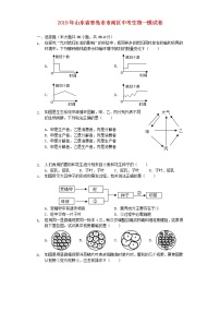 山东省青岛市市南区中考生物一模试卷 (含答案)