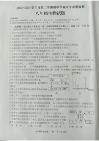 江苏省连云港市灌南县2022-2023学年八年级下学期期中生物试题