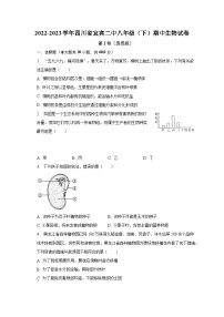 2022-2023学年四川省宜宾二中八年级(下)期中生物试卷(含解析)