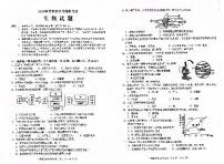 2023年广东省普宁市中考模拟考试生物试题+答题卡+答案