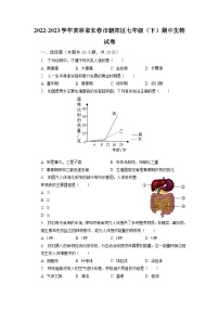 吉林省长春市朝阳区2022-2023学年七年级下学期期中生物试卷