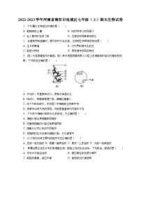 2022-2023学年河南省南阳市宛城区七年级（上）期末生物试卷（含解析）